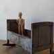 Old, antique cradle.