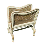 Magazine holders Lacquered and Canné Style Transition
