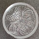 Vase sur pied cristal taillé