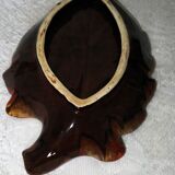 Coupe à fruits ceramique forme feuille