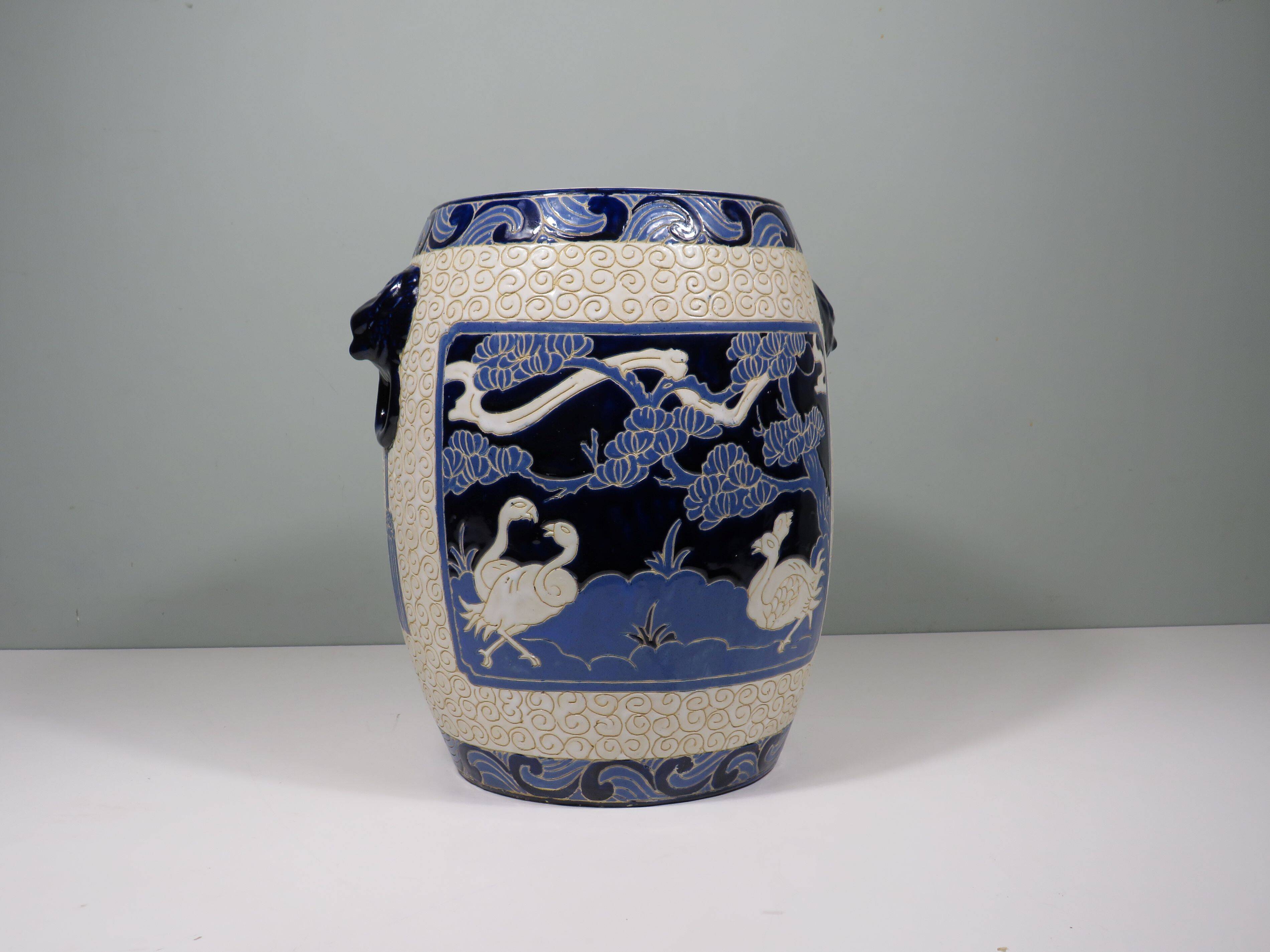 Ceramic stool, Italy 1970-1980