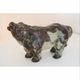 One-of-a-kind monumental pair: ultra-rare knud kyhn water buffaloes –
