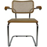 Cesca chair B64 with armrests by Marcel Breuer Design