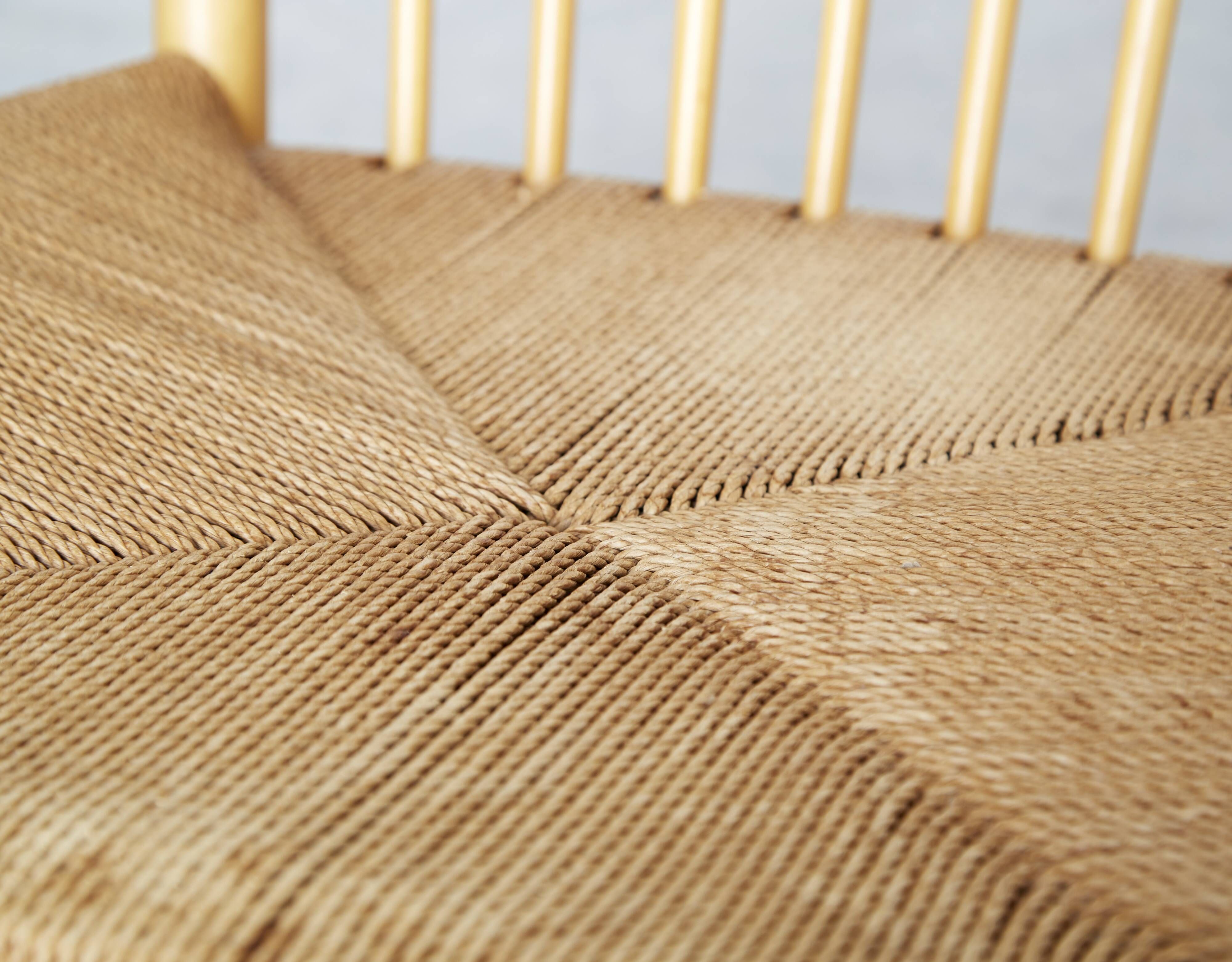 Vintage J16 Rocking Chair by Hans J. Wegner for FDB Møbler, 1960s