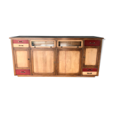 Buffet loft en merisier