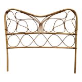 Pair of rattan headboards from the 50's Italy