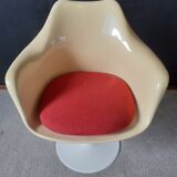 Italian swivel chair "tulip", design Rudi Bonzanini circa 1970