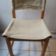 Safari chair by karin möbring. pine and canvas, 70s