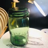Jar L'Idéal old dark green