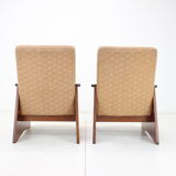 Pair of armchairs czechoslovakia, 1970s