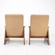 Pair of armchairs czechoslovakia, 1970s