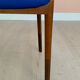 4x chaises danoises MidCentury Années 1950
