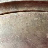 Old plate brass