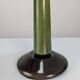 Organic Modern Mario Lopez Torres Style Green Rattan Lamps 1980s