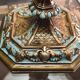 Lamp style napoleon 3 bronze painted electricity
