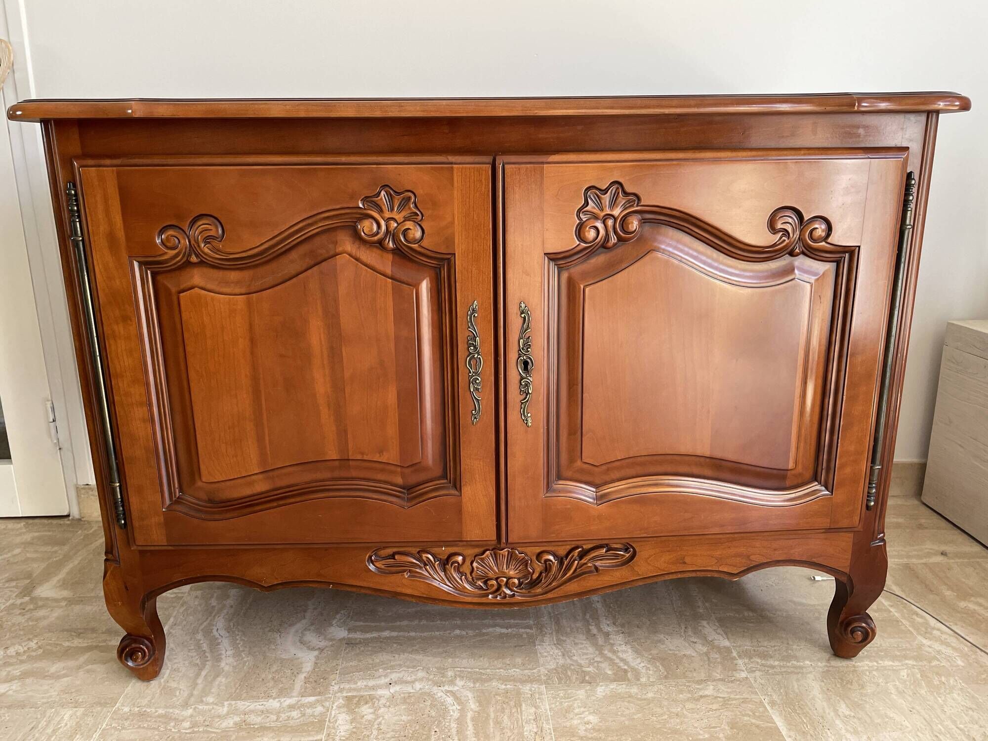 Cherry wood sideboard
