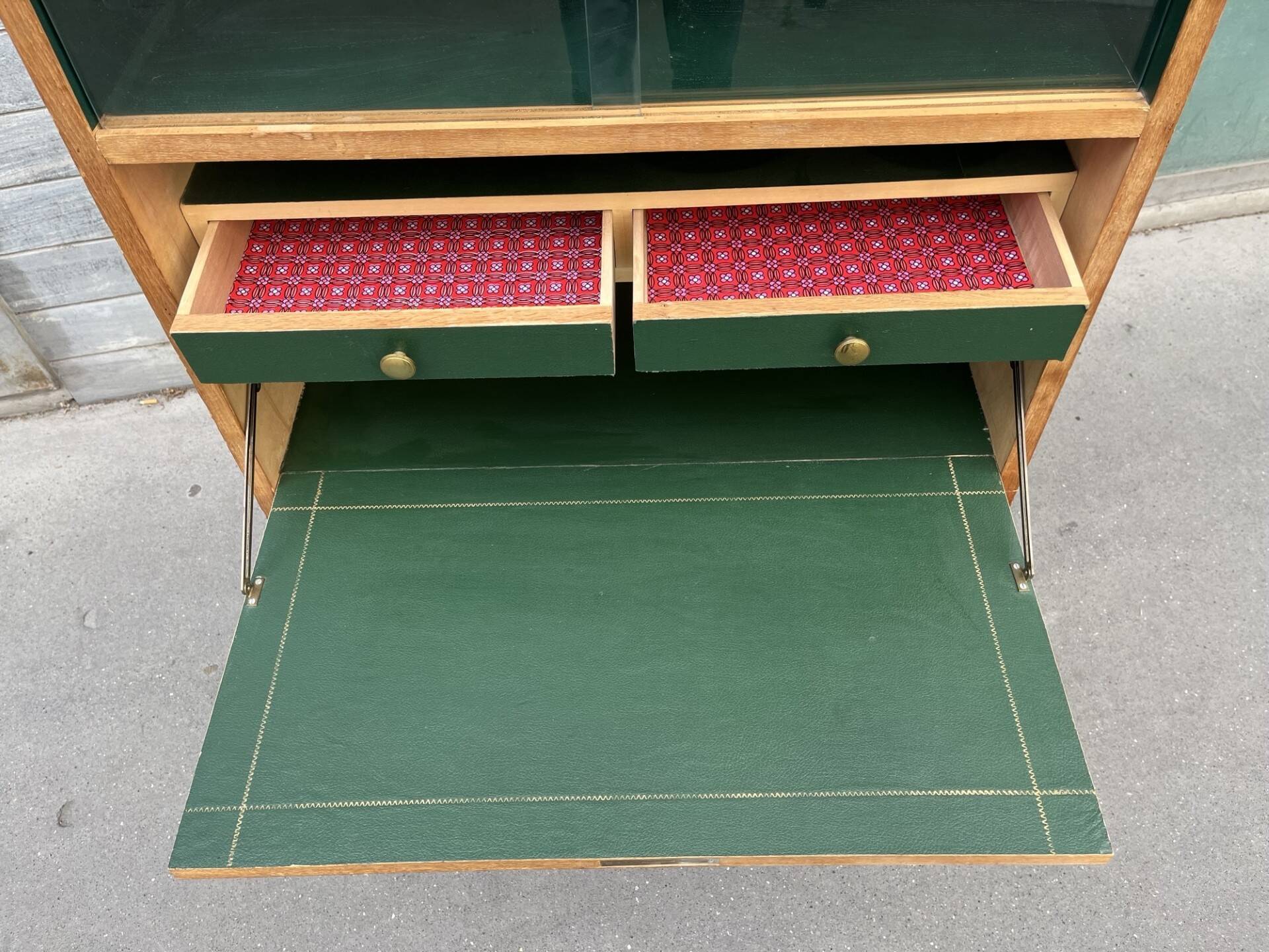 Folding secretary from the 1950s