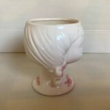 Vase cache pot tête de fille