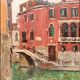 Impressionist painting in oil on cardboard - Berjonneau French school - 20th century