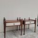 Pair of vintage 1970s Scandinavian style bedside tables