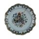 Antique plate in Rouen faience, France, mid-19th century