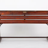 Set of Two Czech school desks from D. G. Fischel & Söhne