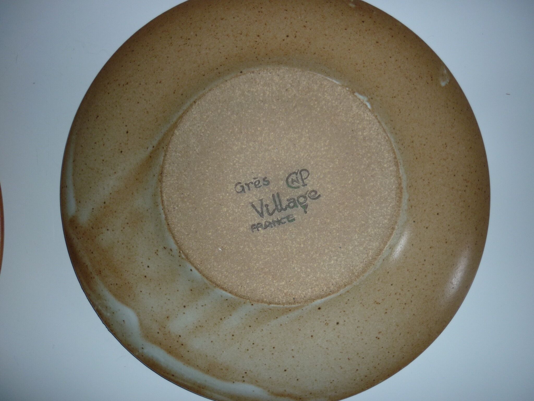 3 CNP Village sandstone cups