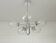 Vintage Pendant Light / Mid Century Modern Sputnik / Chrome Hanging Lamp