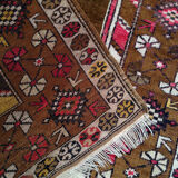 Tapis kazakh kurde ancien 1950 - 125x205cm