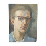 Canvas on cardboard 33/24