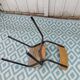 School desk and chair
