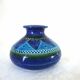Small vase Aldo Londi Bitossi Rimini blu