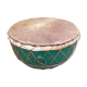 Tambour "Nagara" indien en métal