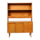 Vintage teak library with drop-down secretary, 1960s