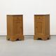 Paire de tables de chevet rustiques (ensemble)