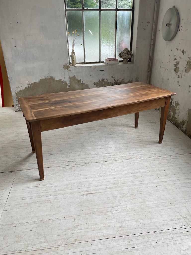 Walnut farm table 190cm
