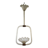 Art Deco Murano Glass Chandelier by Barovier and Toso, 1940s