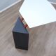 Post-Modern writing desk by Saporiti design Franco Corradini 1980s