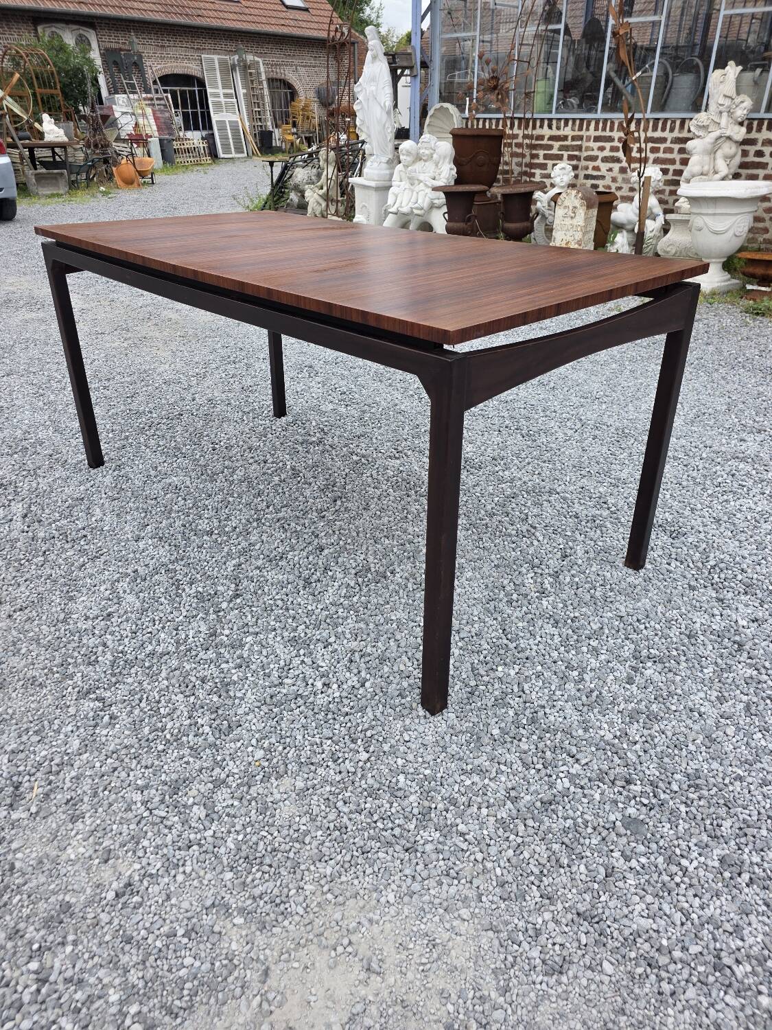 Scandinavian rosewood table from the 60s