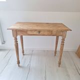 Bureau / Console / Table d'appoint de ferme style campagne en bois massif