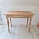 Farmhouse style solid wood desk / console / side table