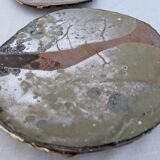 Georges Sybesma trois plats  céramique grès vers 1990/2000