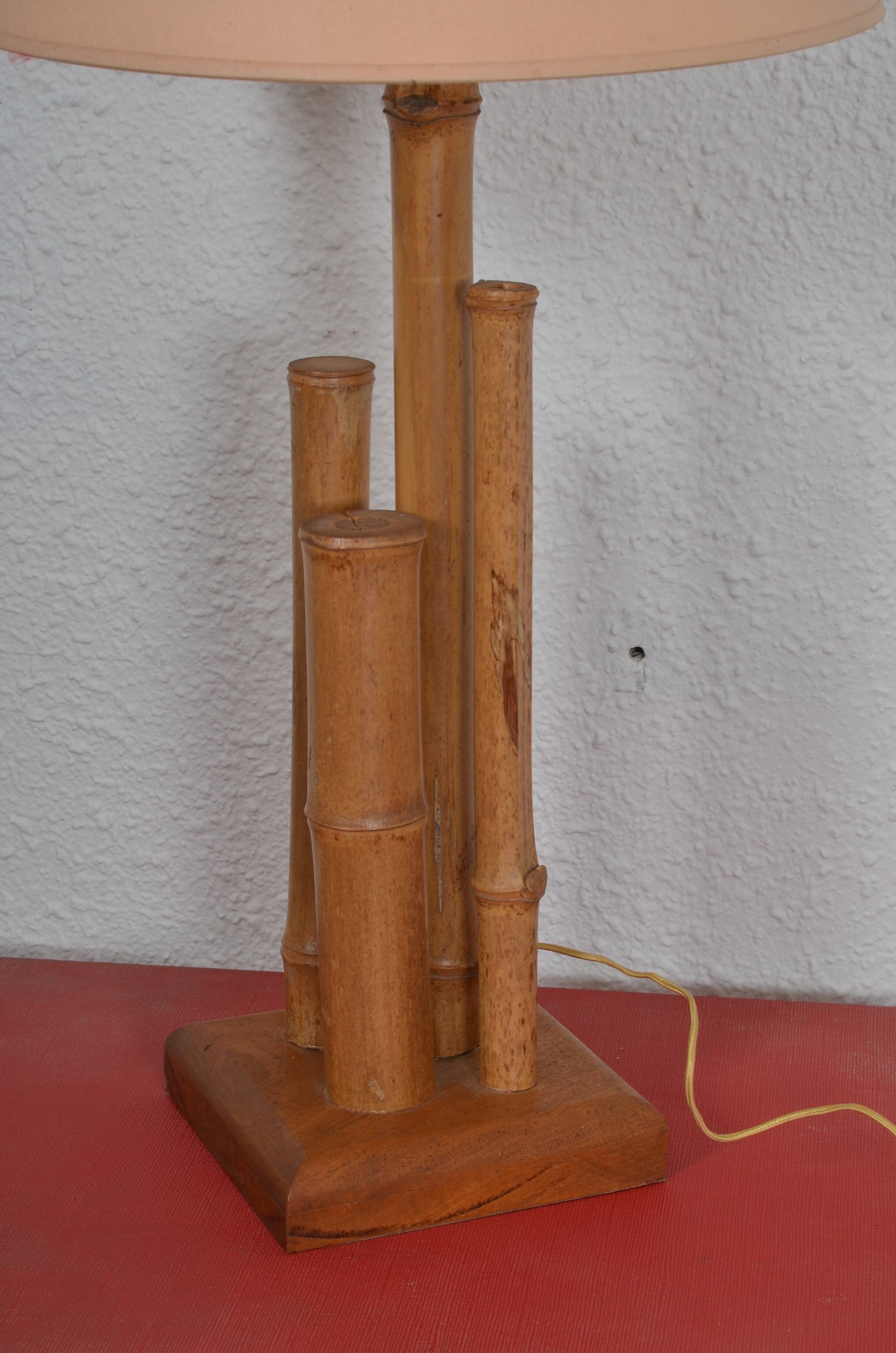 Bamboo lamp