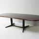 1960’s mid century danish rosewood large dining table by edvard valentinsen