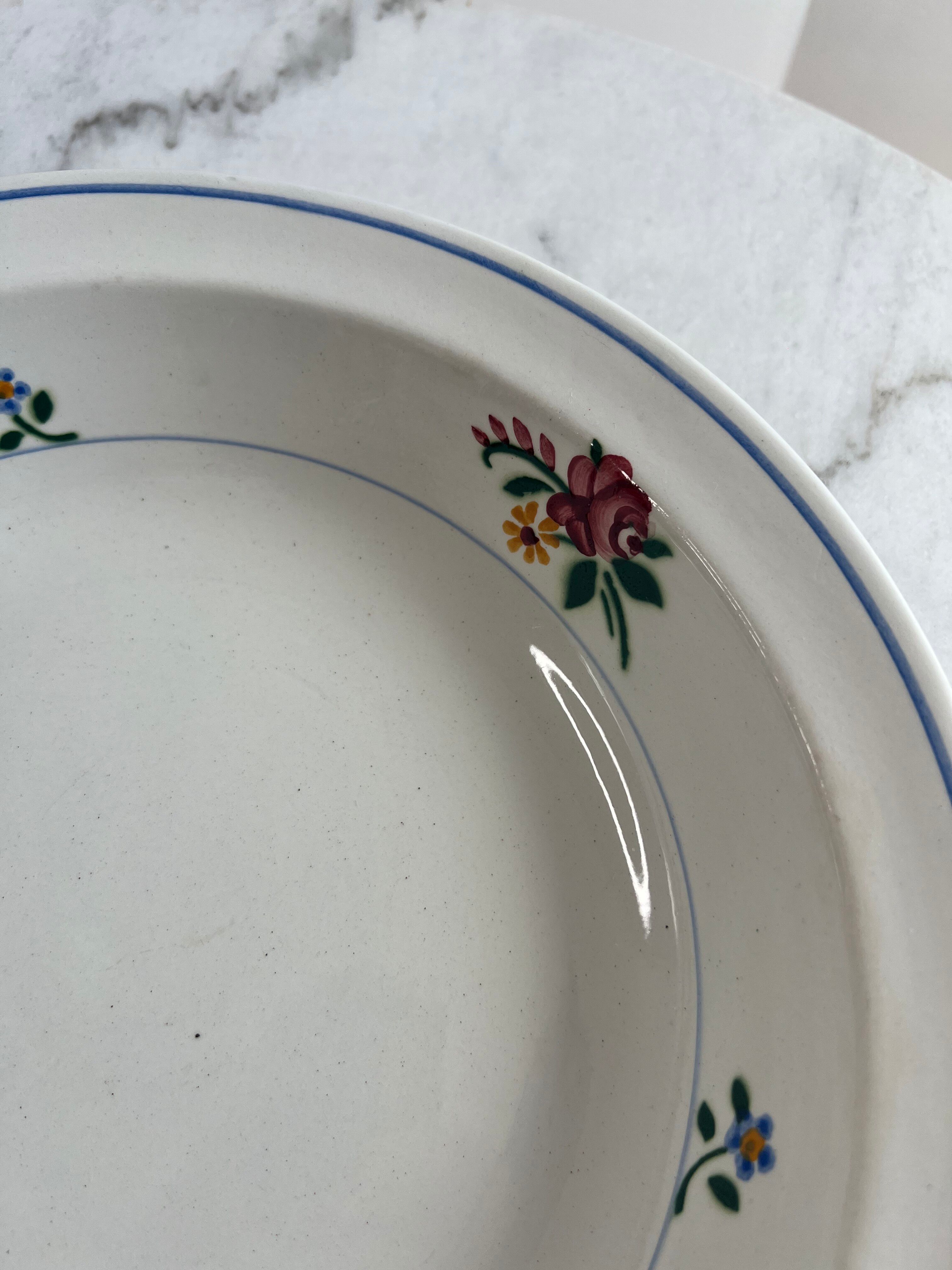 Plat de présentation Sarreguemines et Digoin Dinant