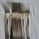 12 silver-plated table forks Manufrance