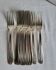 12 silver-plated table forks Manufrance
