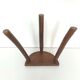 Tripod wood stool