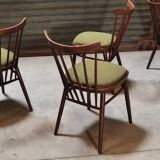 Suite of 4 chairs Antonin Suman for Tatra Nabytok 1960