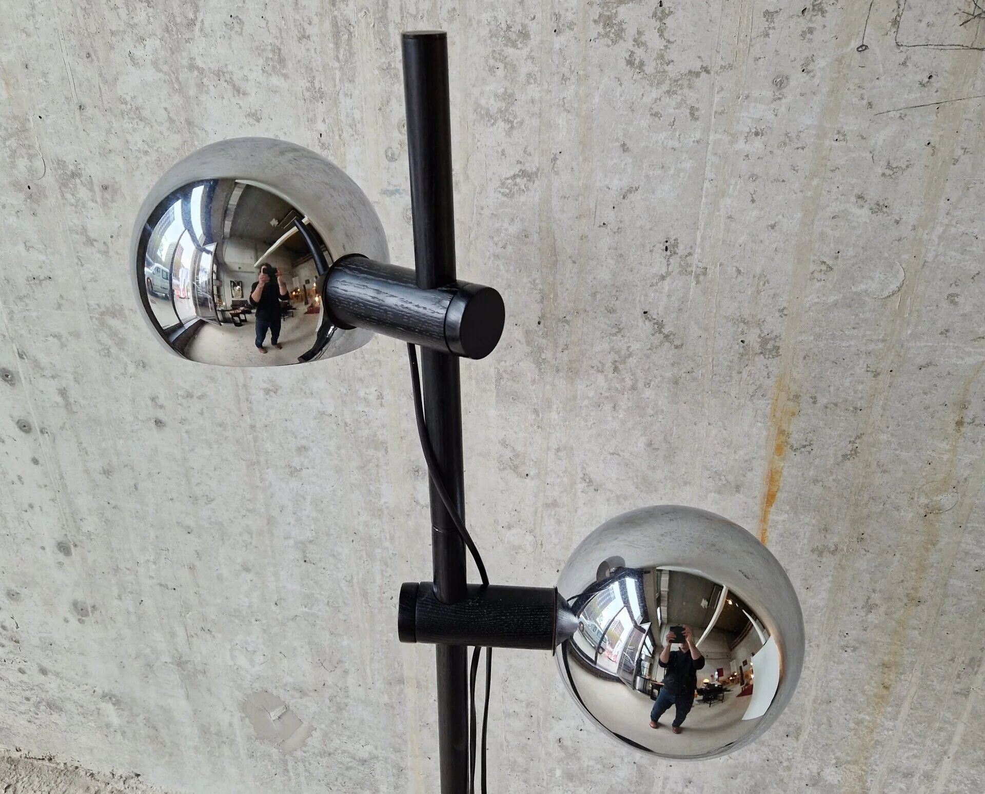 Temde Leuchten floor lamp, 1970s